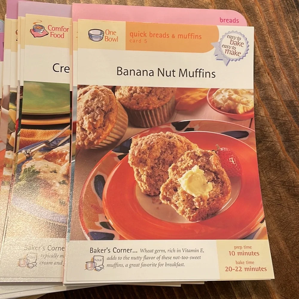 🌟Host Pick🌟Easy To Bake, Easy To Make Recipe Cards